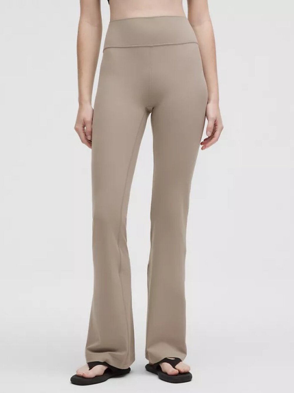 Lululemon High-Rise Flared Pant Beige